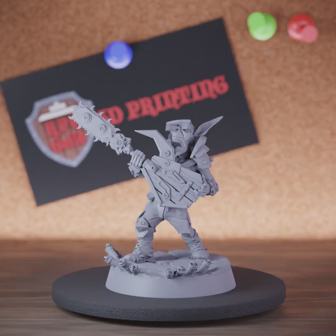 Goblin 5e | DnD Goblin Maniac Inventor Miniature