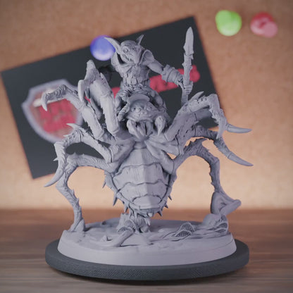 Goblin 5e | DnD Goblin Warrior Spider Rider Miniature