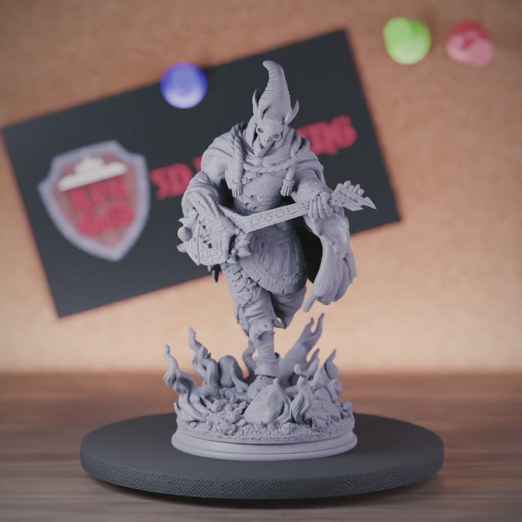 Undead 5e | DnD Undead Bard Singer Miniature