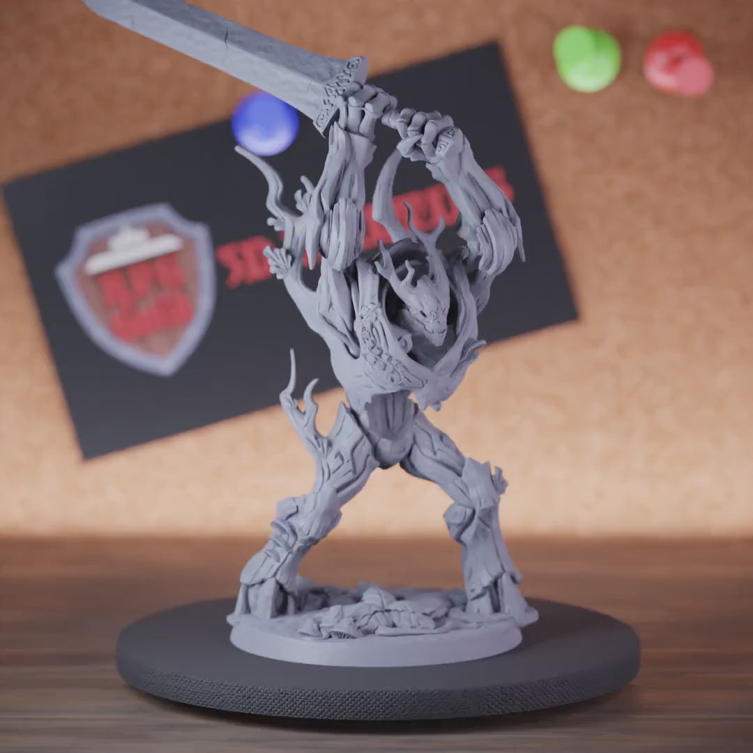 Treant 5e | DnD Treant Branch Warrior Sword Miniature