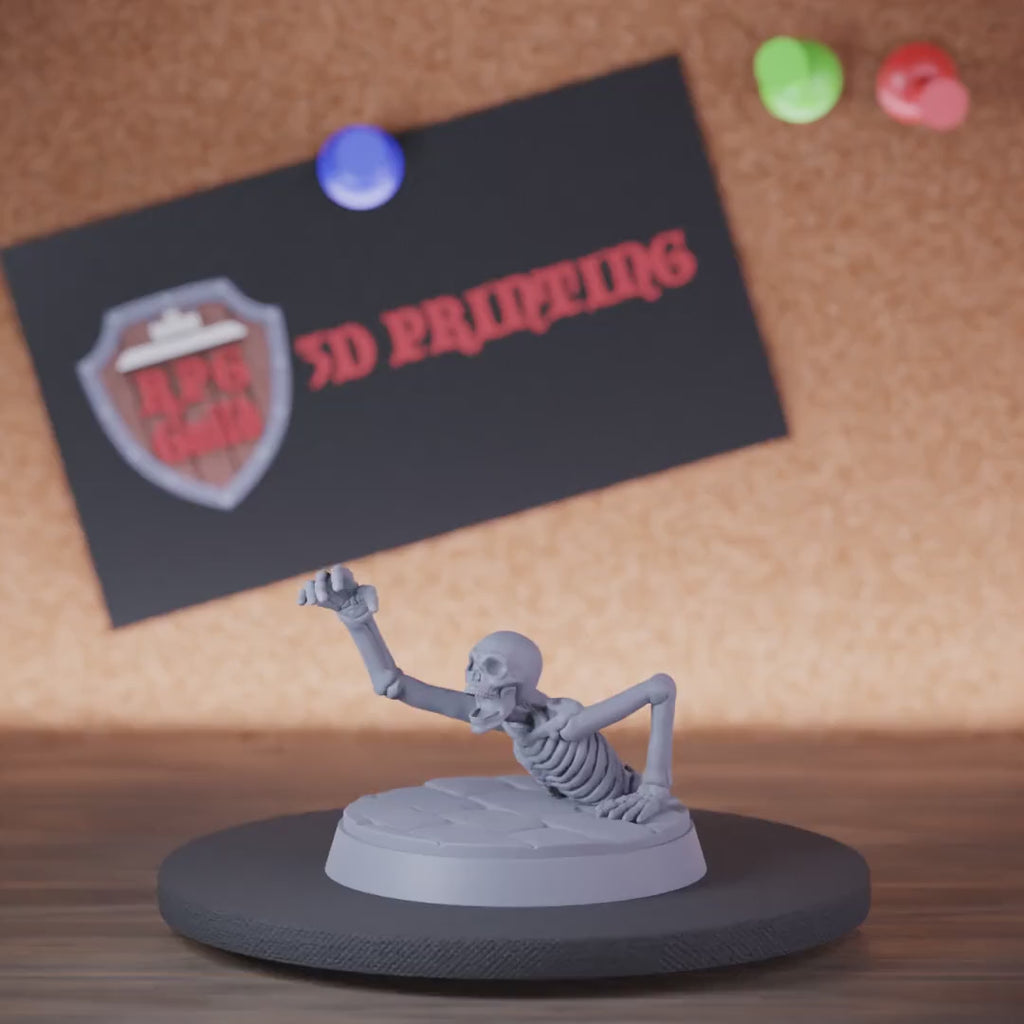 Skelett 5e | DnD Kriechendes Skelett Untotes Monster Miniatur 