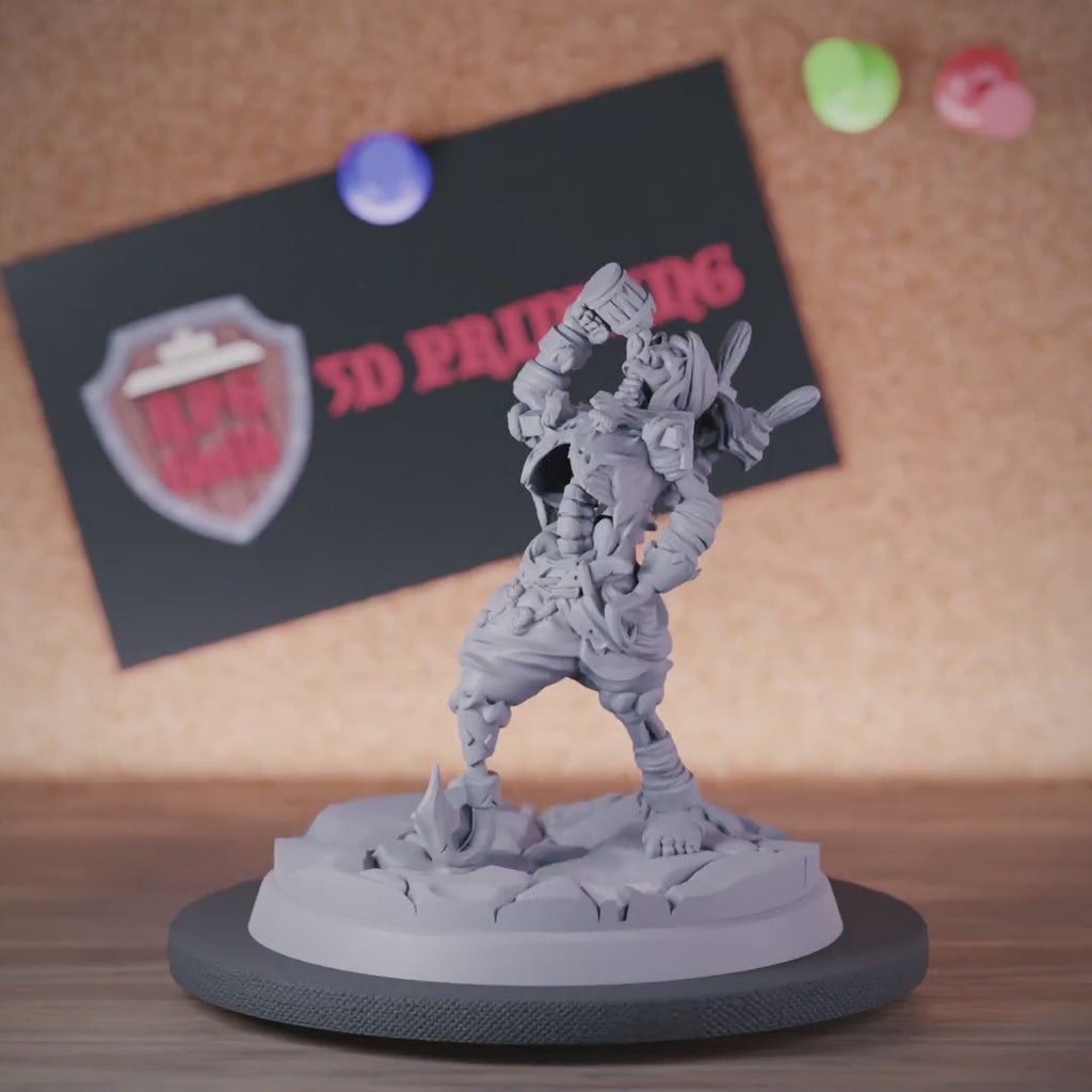 Skeleton 5e | DnD Undead Drunken Pirate Skeleton Miniature