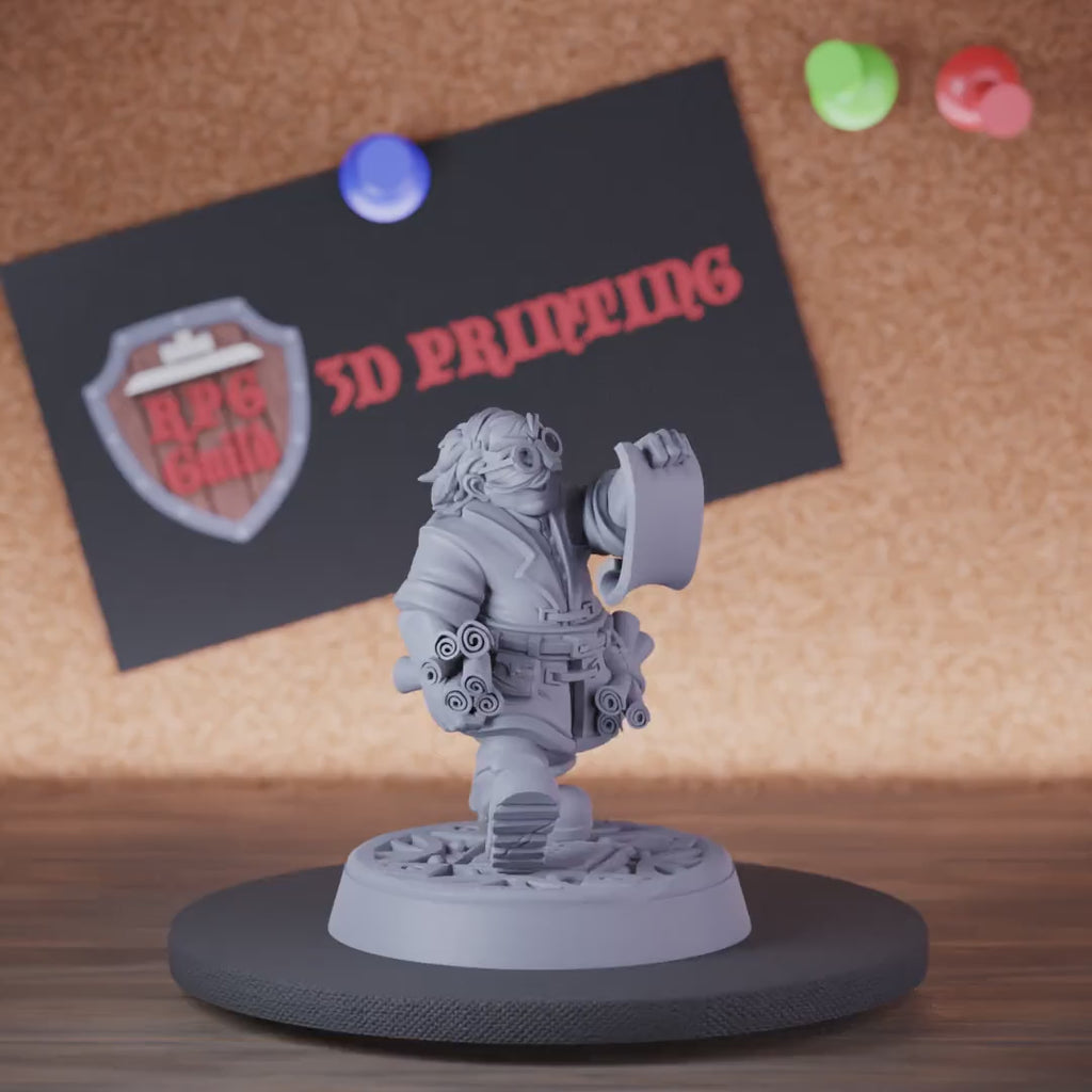 Dwarf 5e | DnD Cartographer Miniature