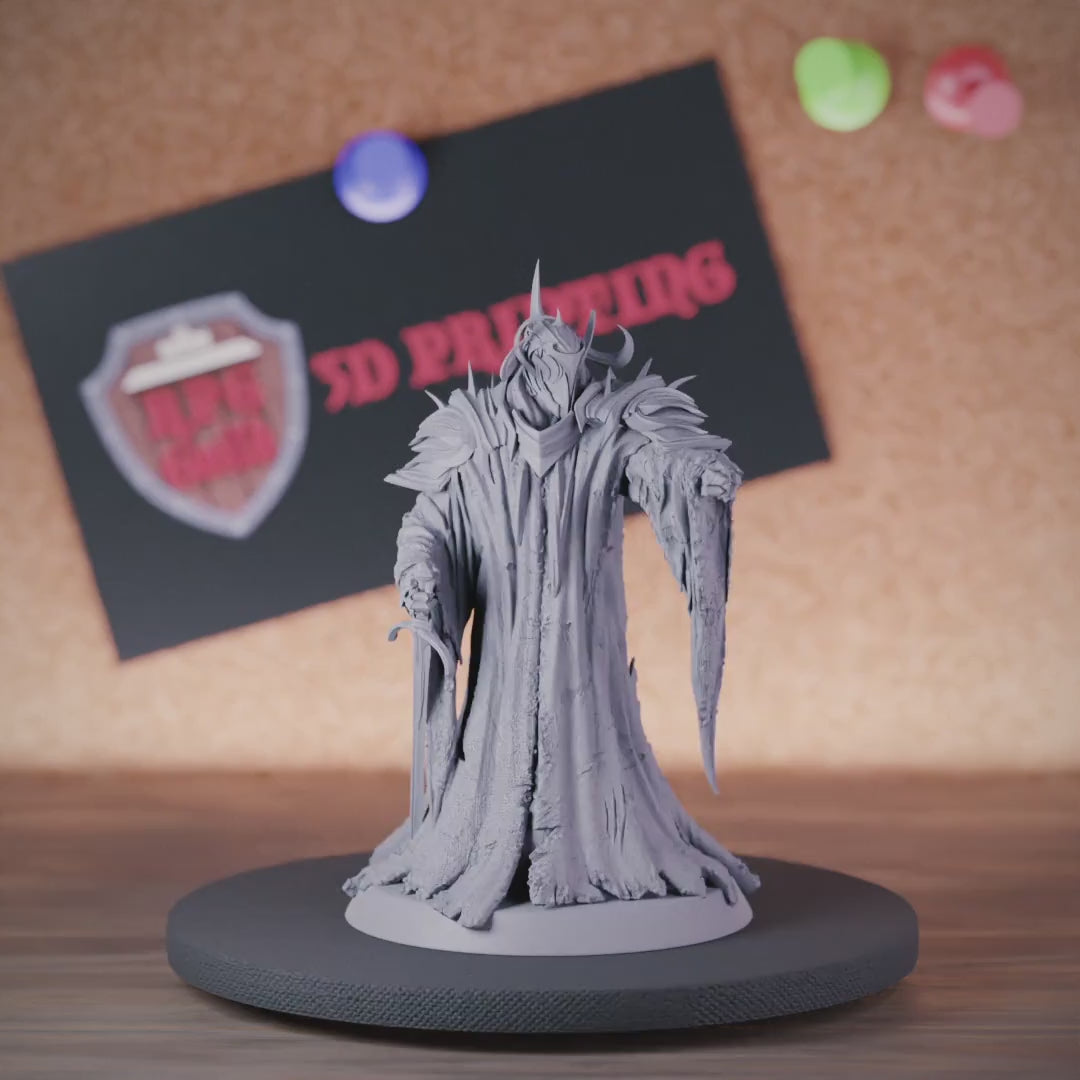 Wight 5e | DnD Undead Monster Cloaked Miniature