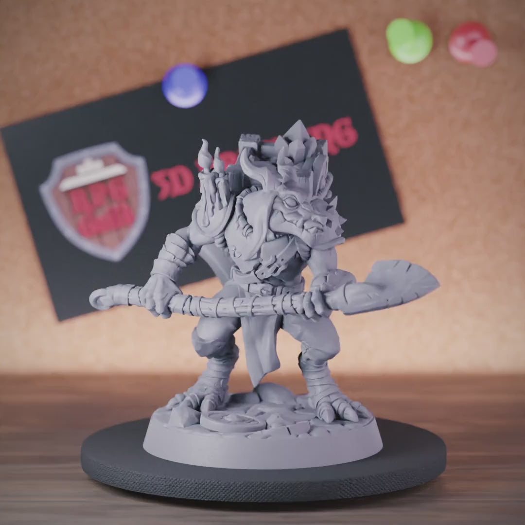 Kobold 5e | DnD Kobold Warrior Guard Miniature