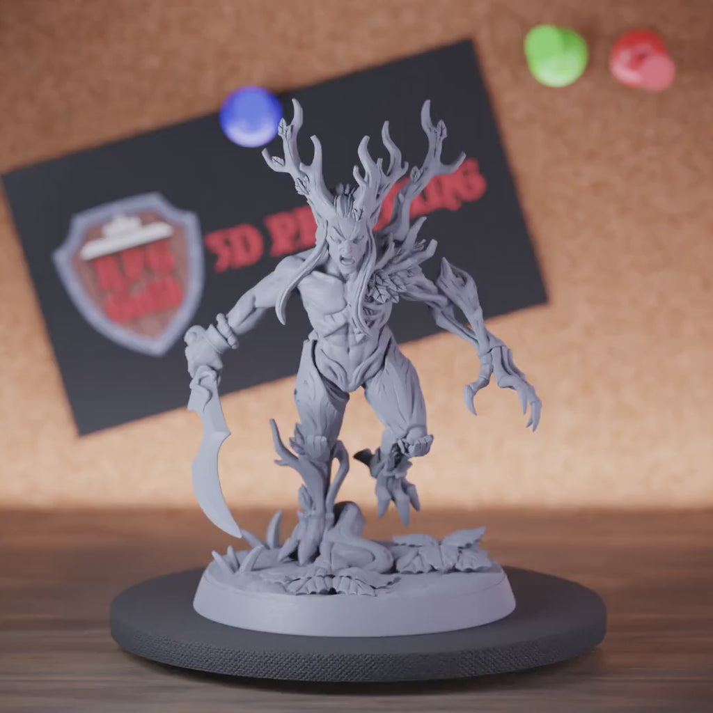 Treant 5e | DnD Treant Wood Fighter Miniature