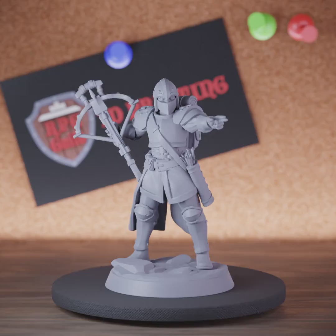 Fighter 5e | DnD Kingdom Defender Crossbow Miniature