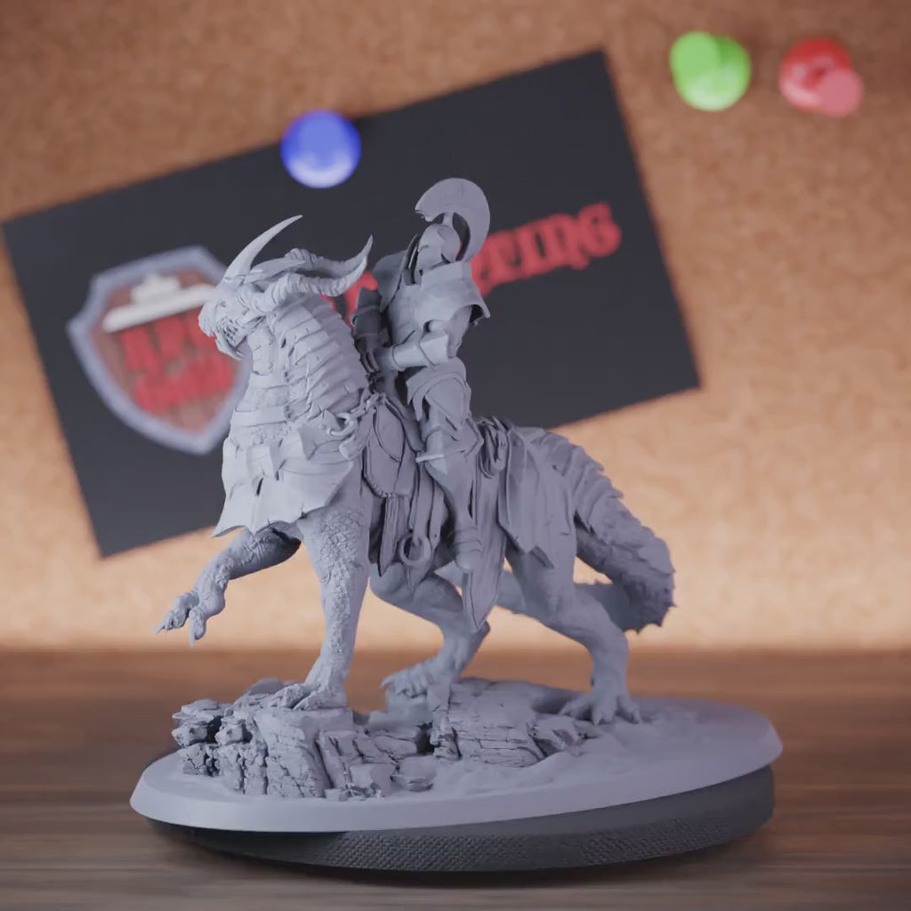 Paladin 5e | DnD Paladin Rider Warrior Miniature