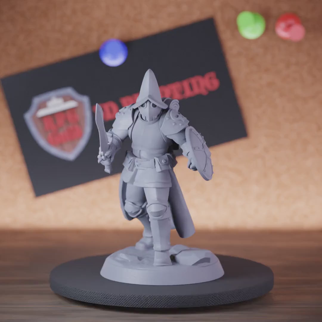 Vanguard 5e | DnD Vanguard Protector Knight Miniature