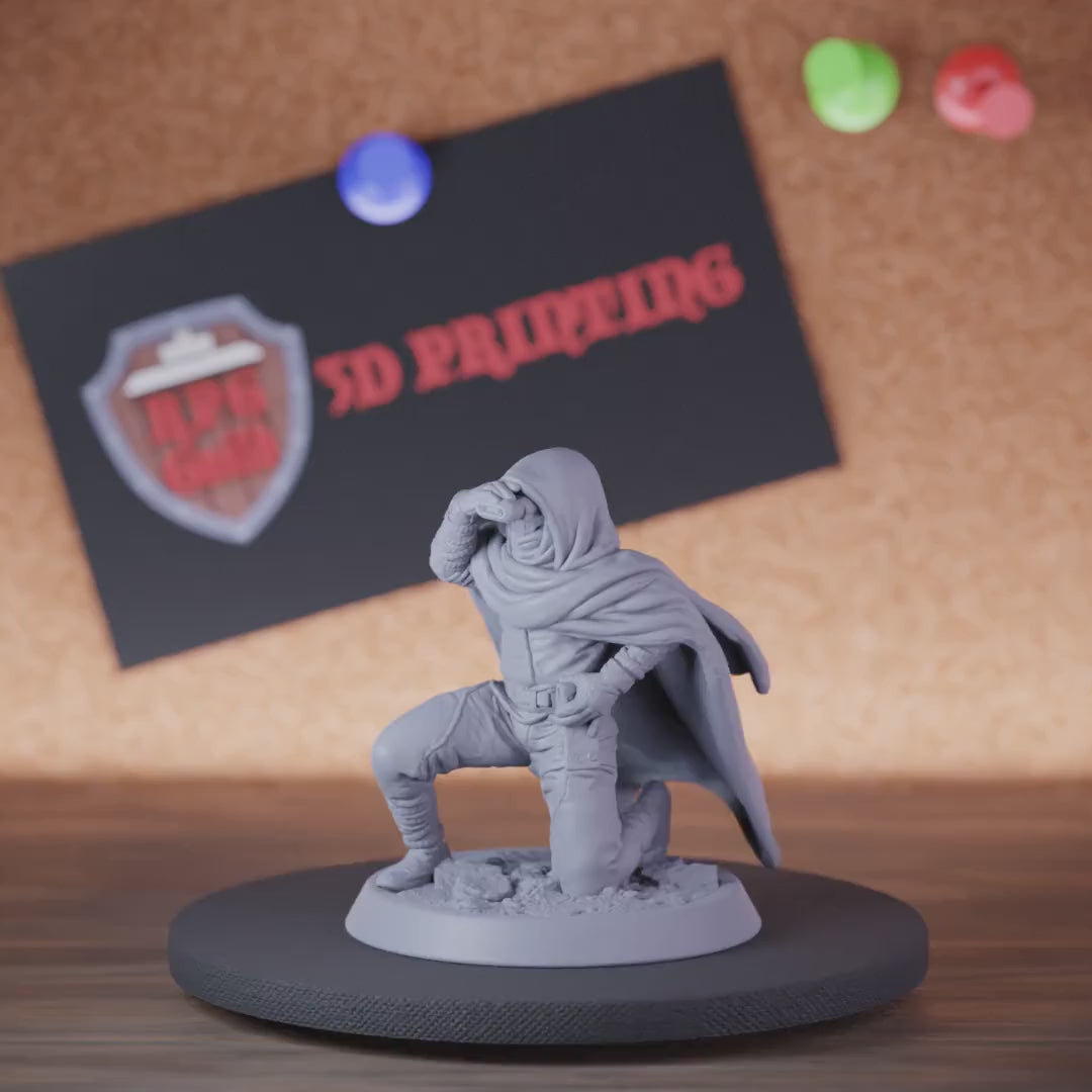 Rogue 5e | DnD Desert Assassin Ninja Miniature