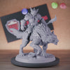 Orc 5e | DnD Orc Dire Wolf Rider Female Miniature