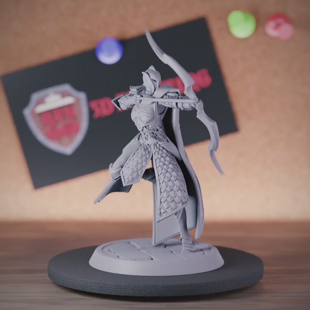 High Elf 5e | DnD High Elf Master Archer Miniature