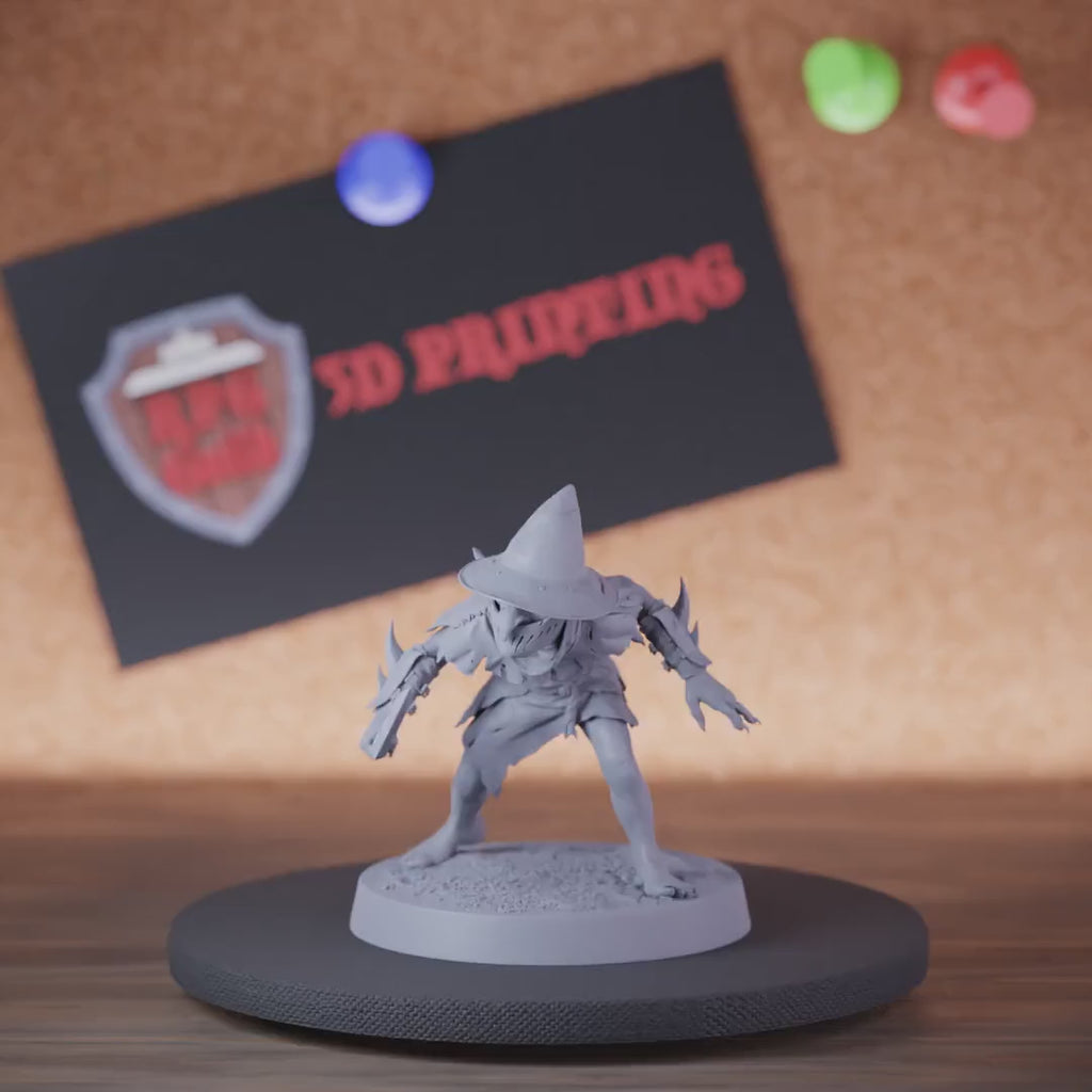 Goblin 5e | DnD Masked Goblin Sneaking Soldier Miniature