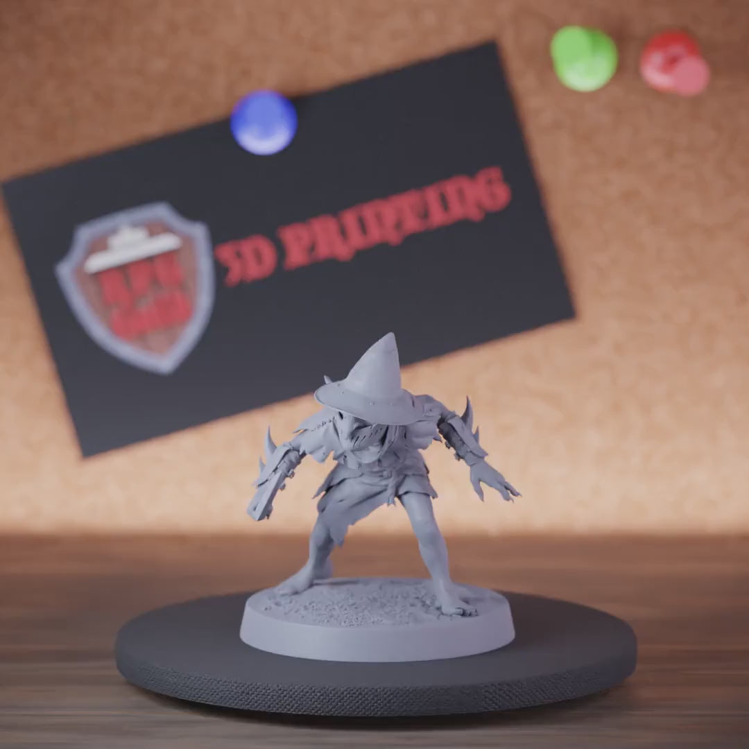 Goblin 5e | DnD Masked Goblin Sneaking Soldier Miniature