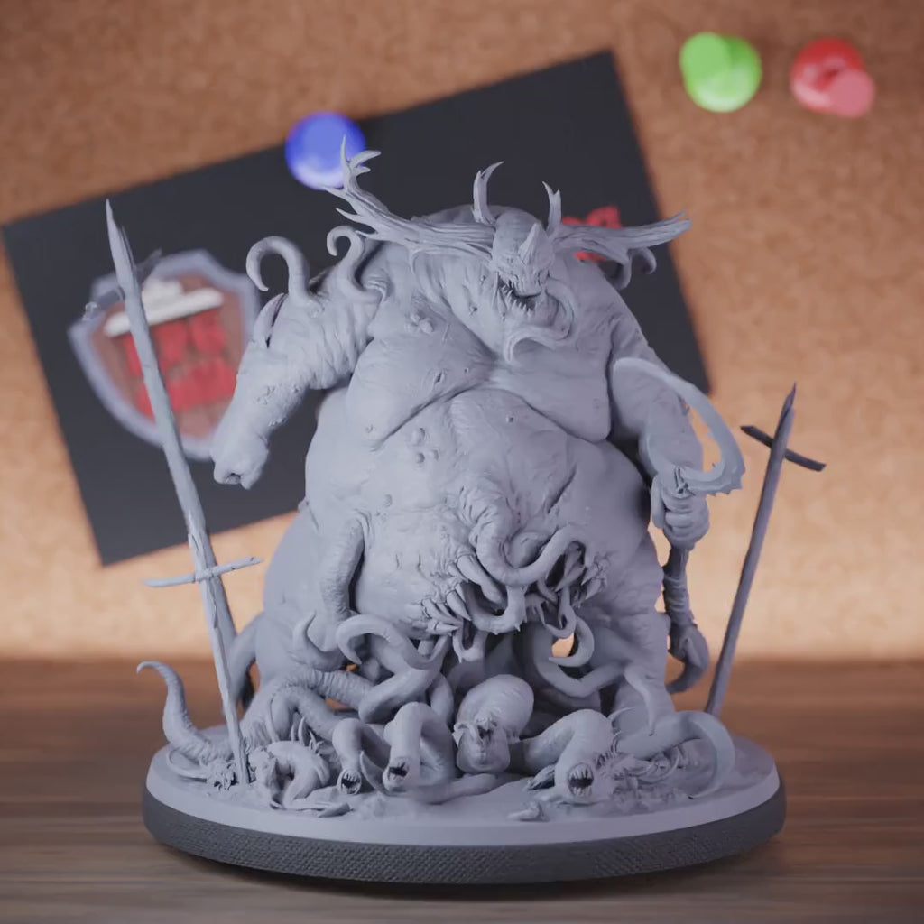 Demon 5e | DnD Demon Hell Abomination Monster Miniature