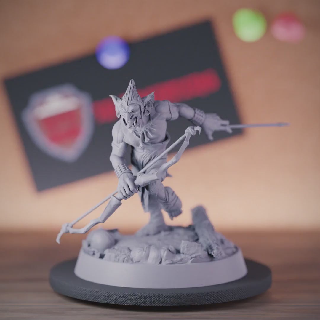 Goblin 5e | DnD Goblin Ranger Hunter Miniature