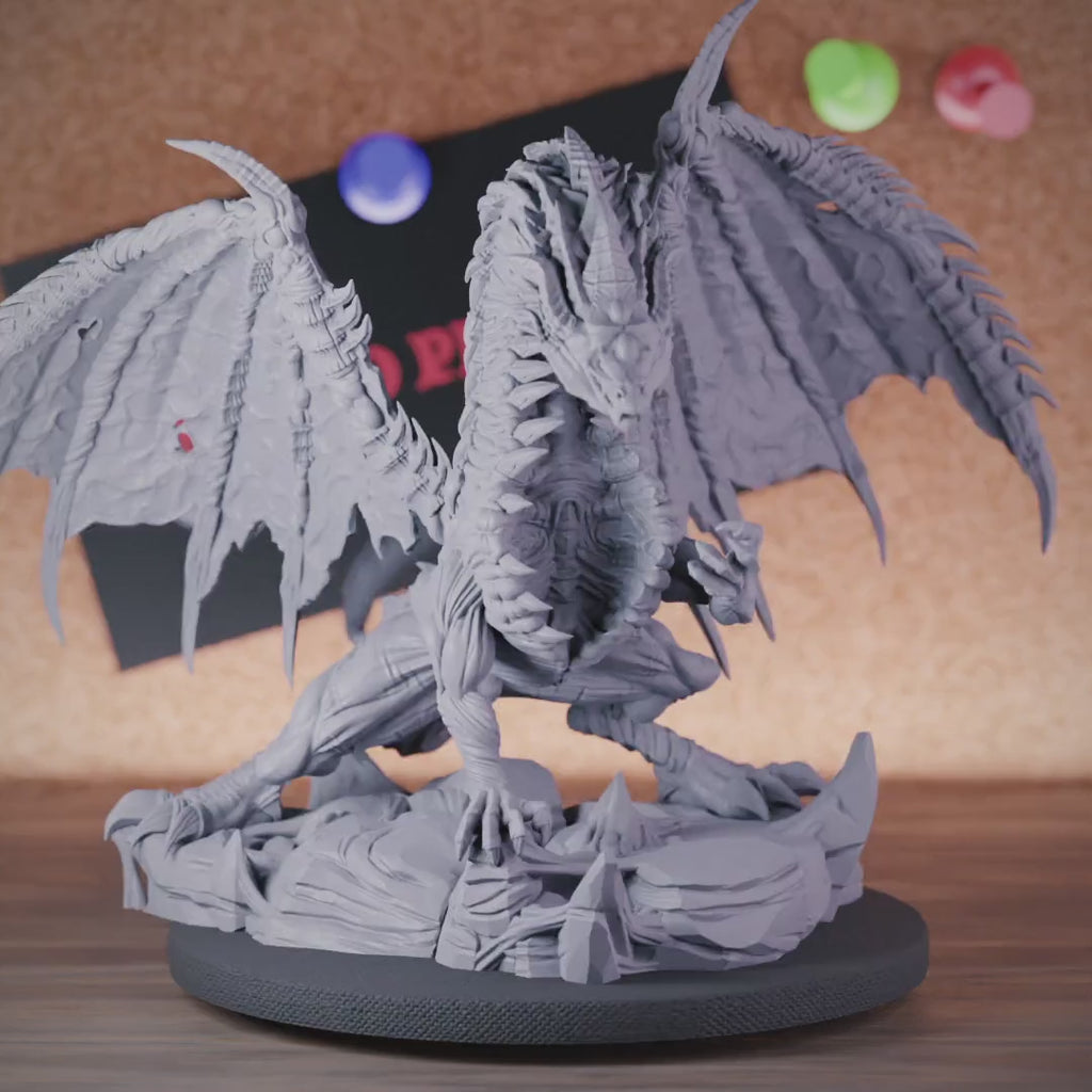 Dragon 5e | DnD Ancient Purple Dragon Giant Miniature