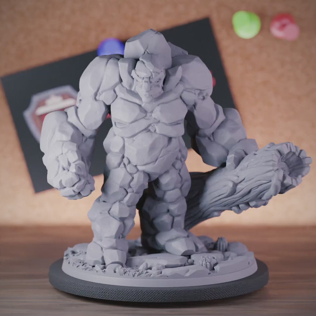 Stone Golem 5e | DnD Golem Stone Forest Miniature