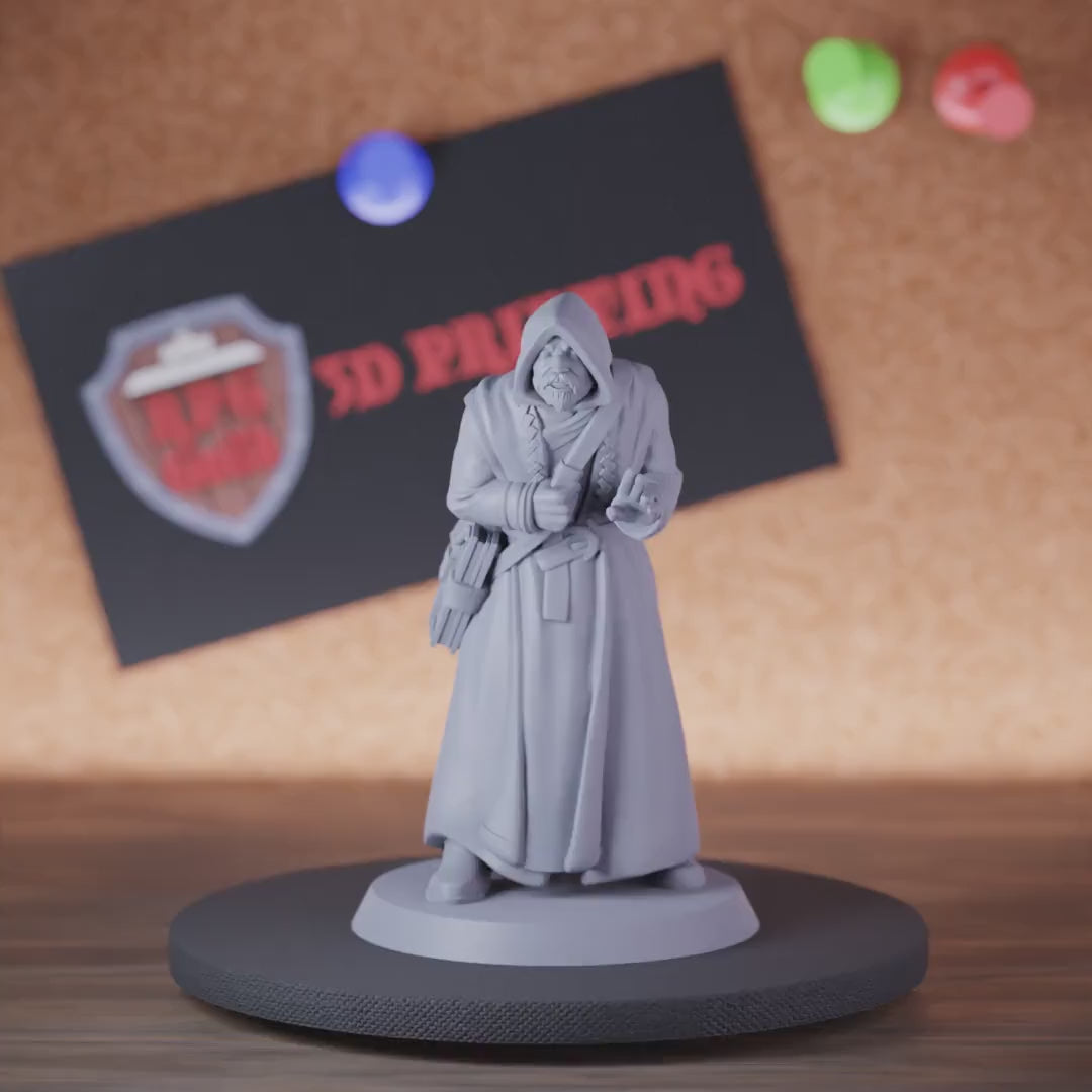 Human 5e | DnD Human King Librarian Npc Miniature