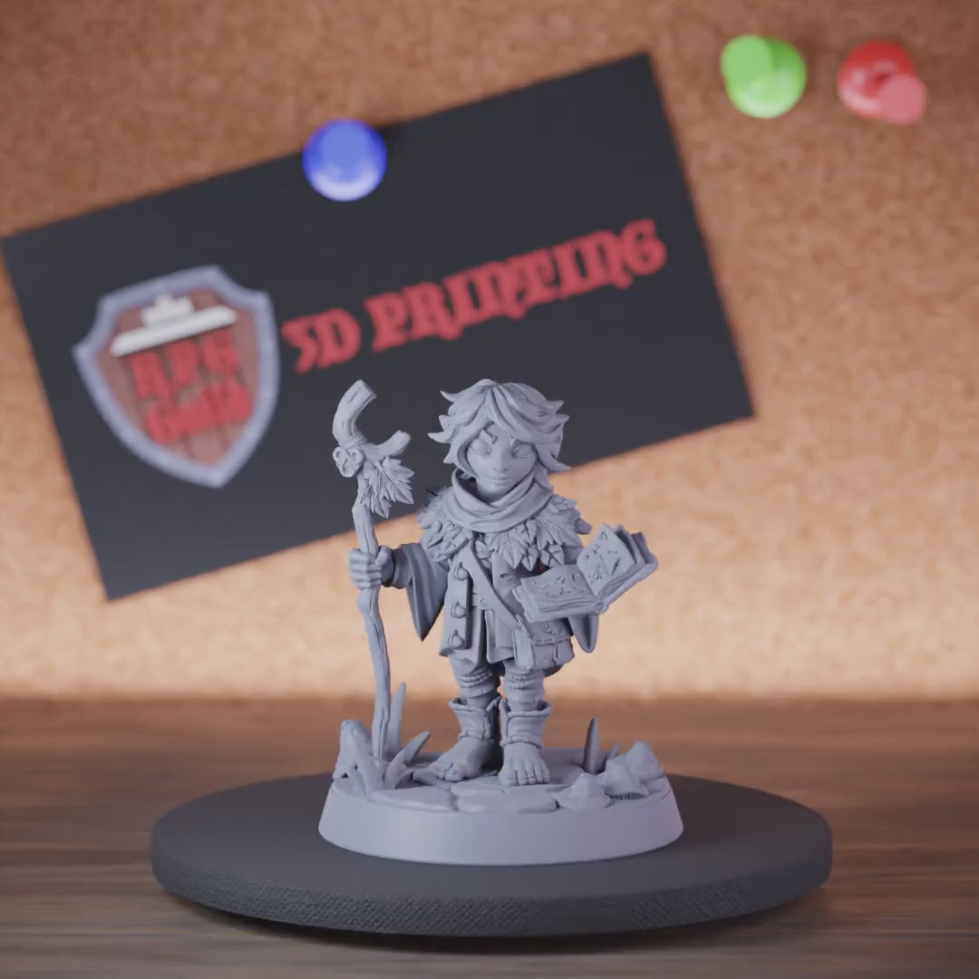 Halfling 5e | DnD Wizard Miniature