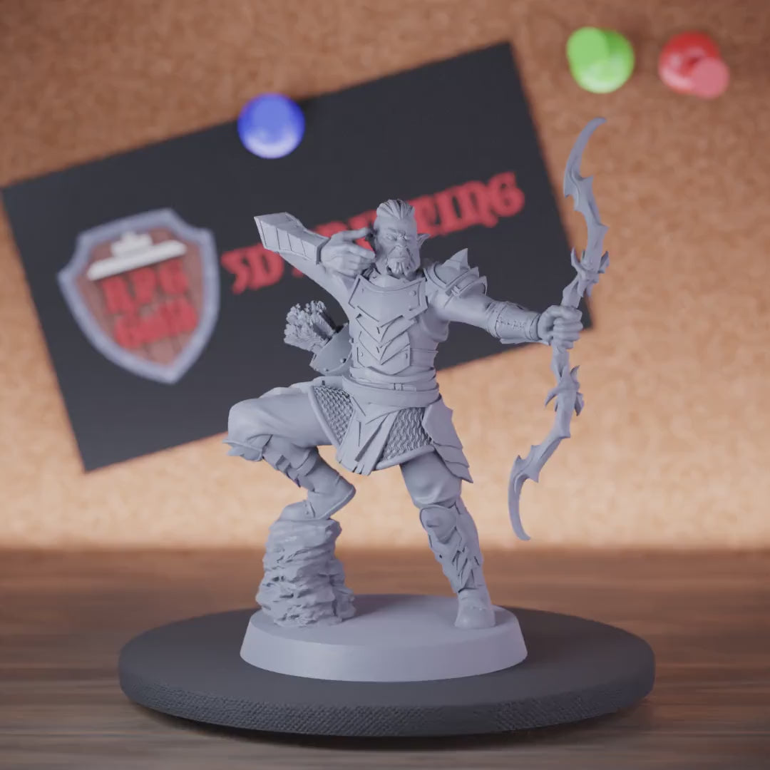 Hobgoblin 5e | DnD Hobgoblin Archer Monster Miniature