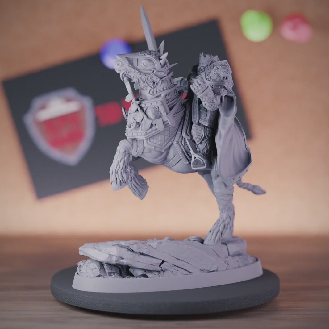 Fighter 5e | DnD Fighter King Cavalier Miniature