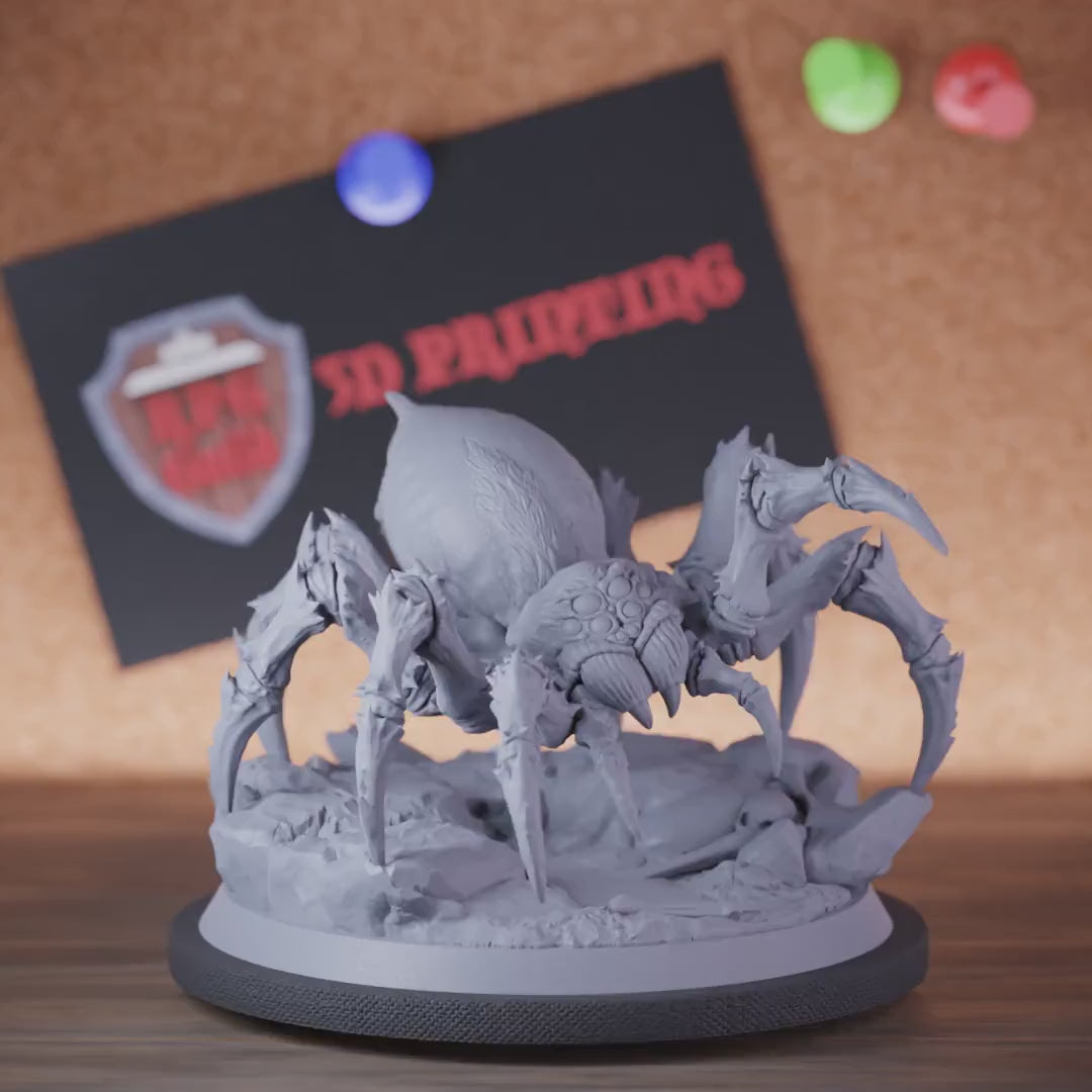 Spider 5e | DnD Spider Giant Cave Monster Miniature