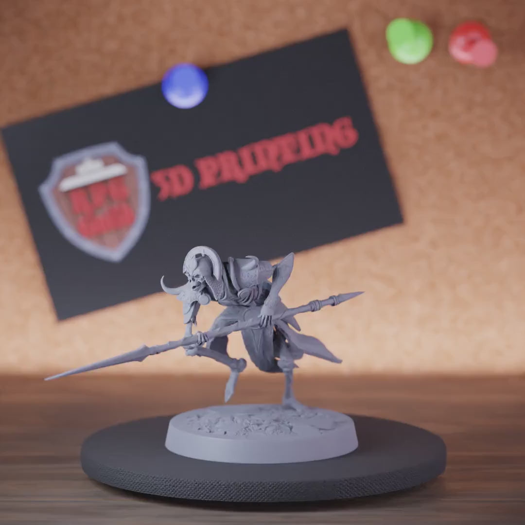 Skelett 5e | DnD Persischer Speer Miniatur