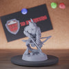 Lizardfolk 5e | DnD Lizardfolk Archer Defender Monster Miniature