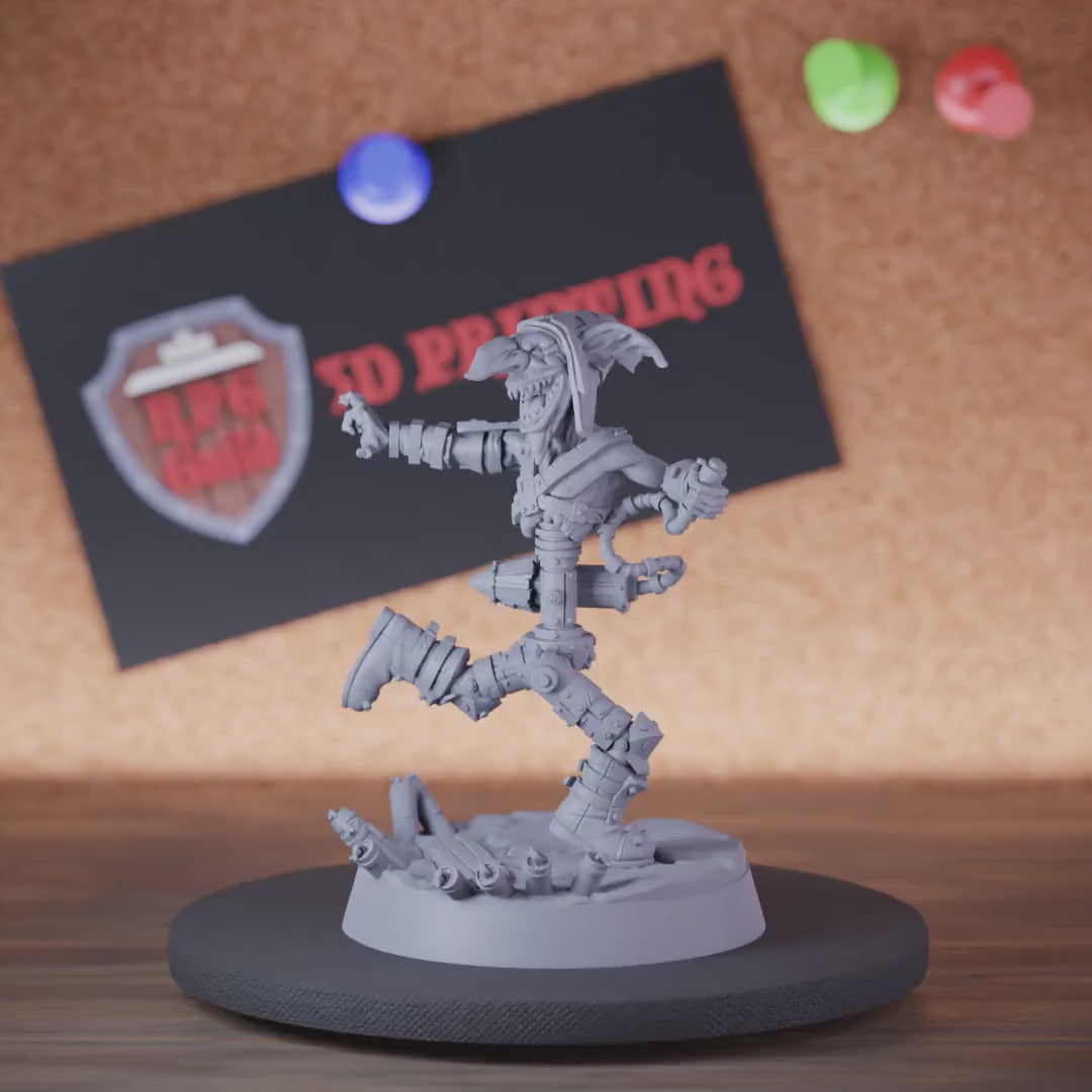 Goblin 5e | DnD Machine Goblin Rocket Miniature