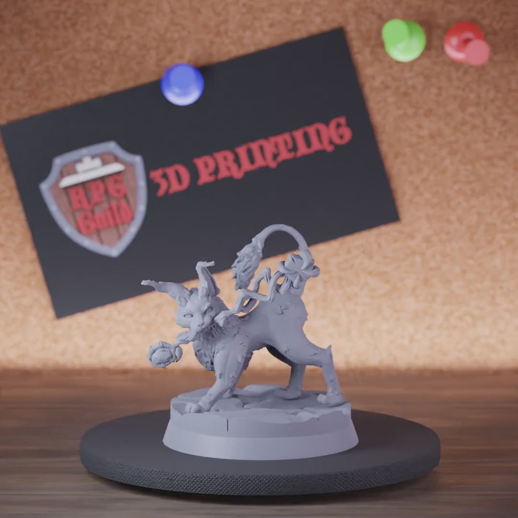 Kneazle 5e | DnD Companion Fey Miniature