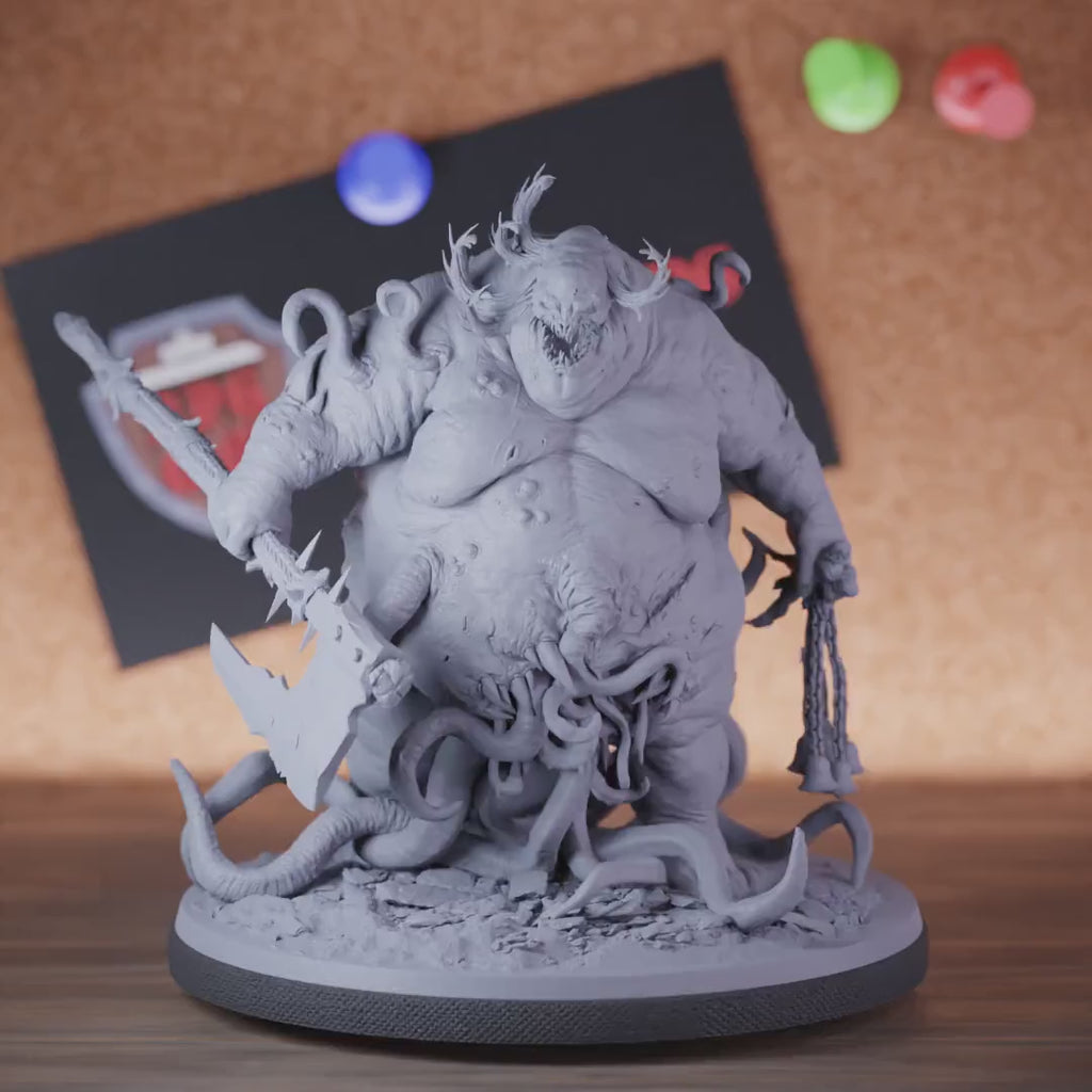 Demon 5e | DnD Demon Hell Abomination Warrior Miniature