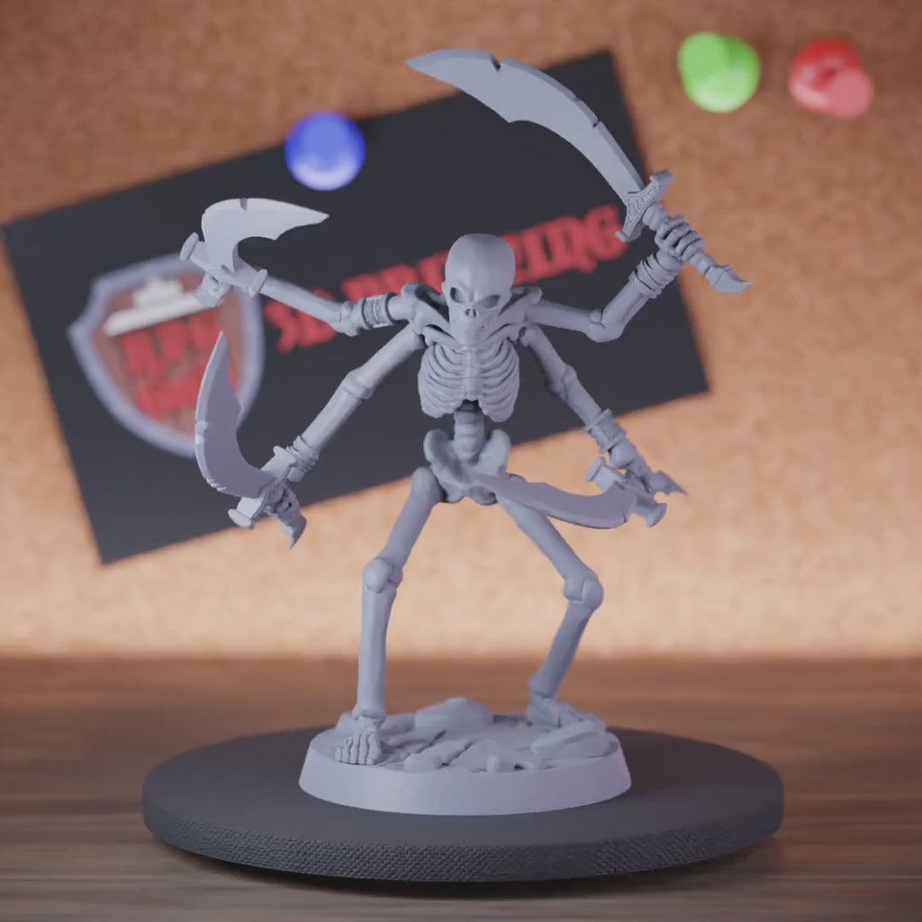 Skeleton 5e | DnD Undead Tomb Skeleton Miniature