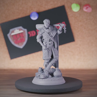 Bard 5e | DnD Human Bard Hero Miniature