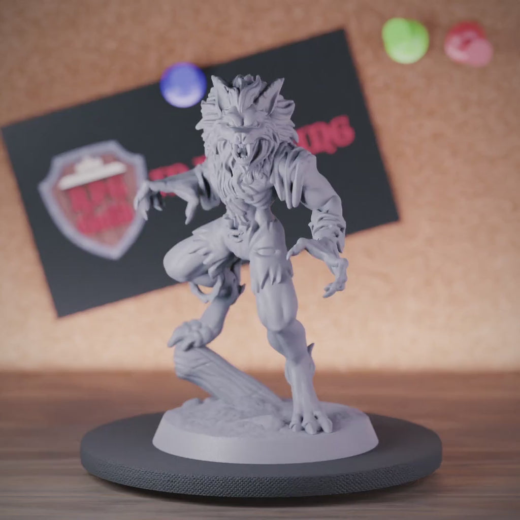 Werewolf 5e | DnD Werewolf Lycanthrope Monster Miniature