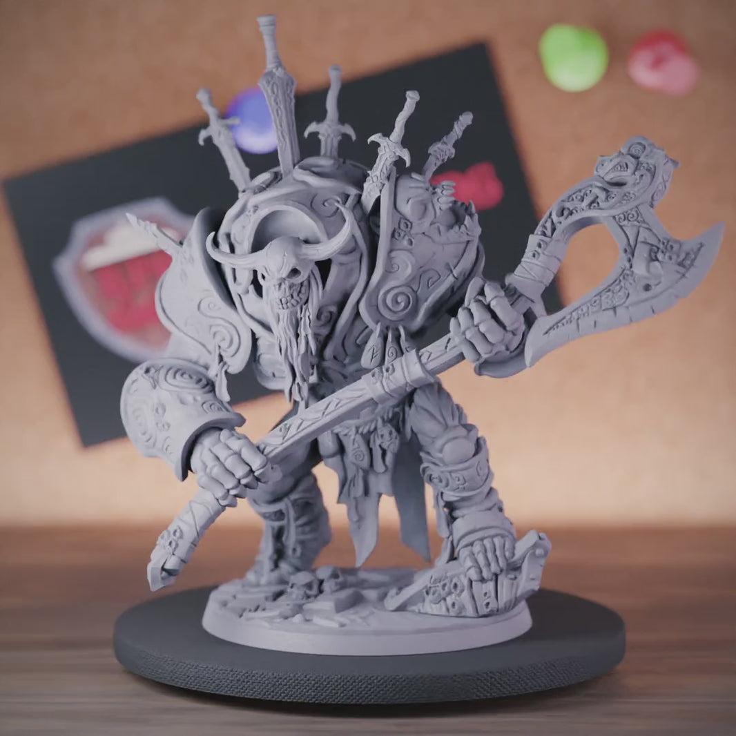 Undead 5e | DnD Undead Colossus Warrior Miniature