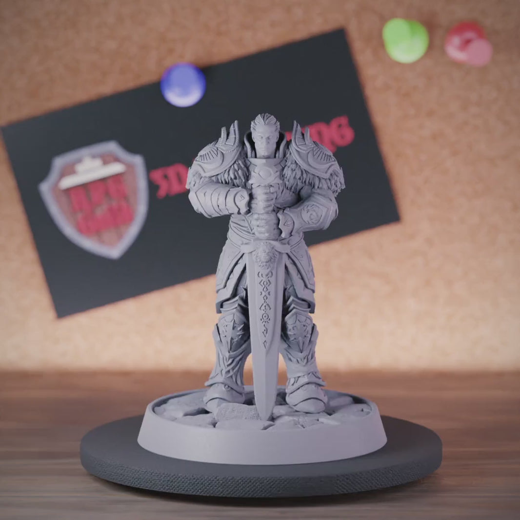 Fighter 5e | DnD Fighter Arena Champion Miniature