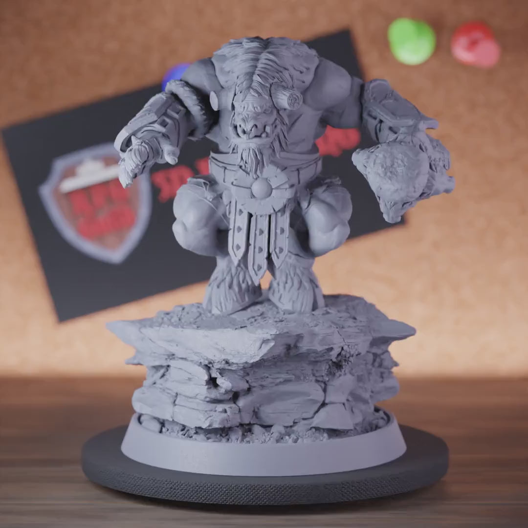 Minotaur 5e | DnD Minotaur Tribal Champion Miniature