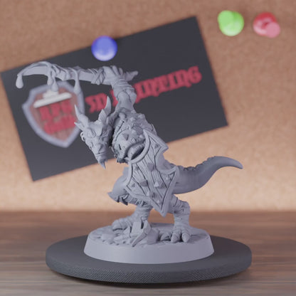 Kobold 5e | DnD Kobold Warrior Guardian Miniature