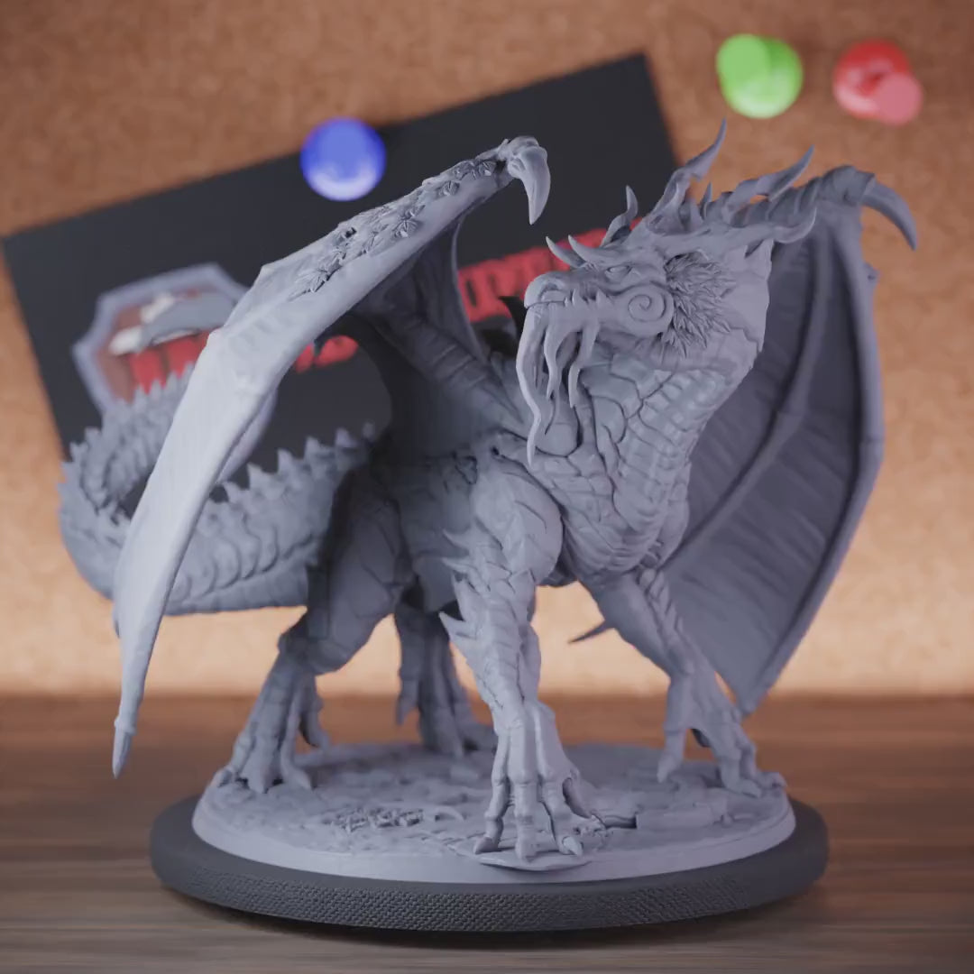 Dragon 5e | DnD Dragon Forest Boss Miniature