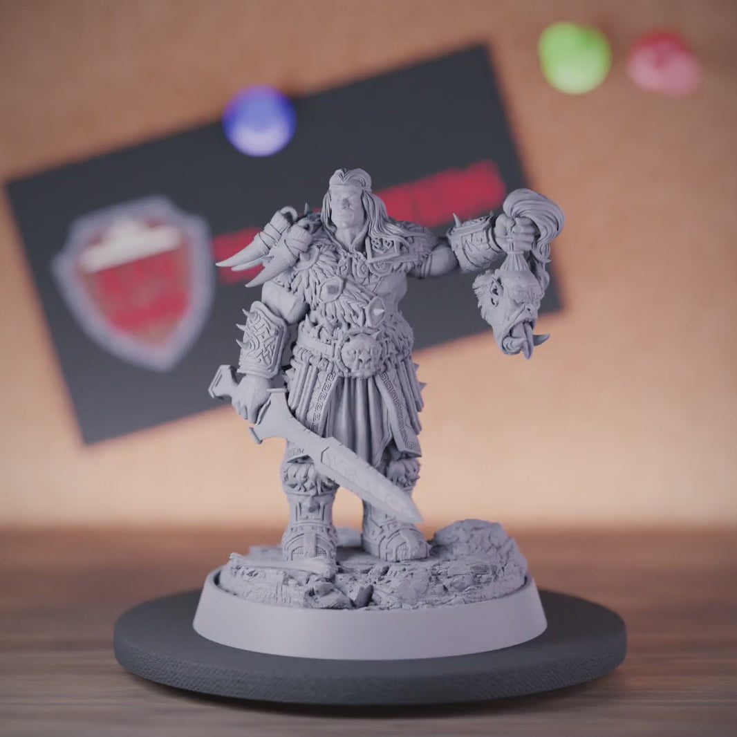 Fighter 5e | DnD Fighter Champion of Order Miniature