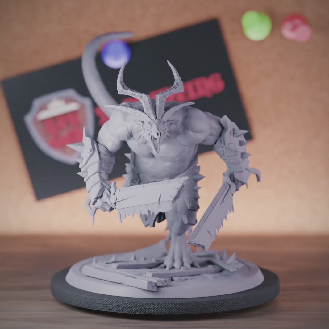 Demon 5e | DnD Ratmen Ogre Demon Miniature