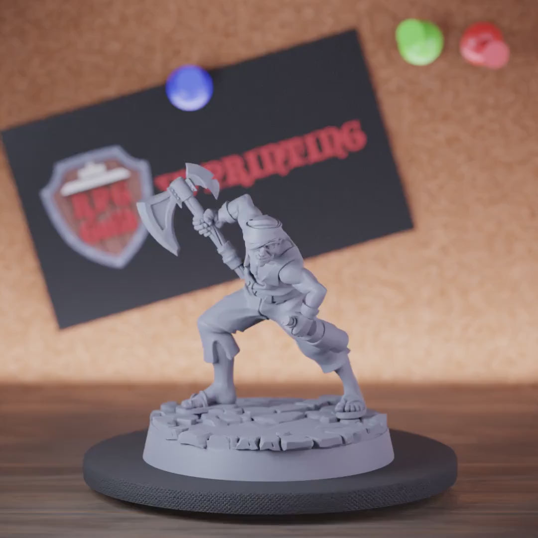 Bandit 5e | DnD Human Drunk Miniature