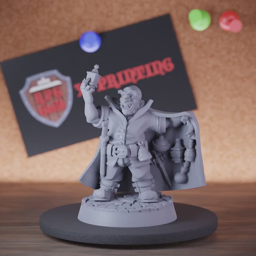 Dwarf 5e | DnD Dwarf Merchant Npc Miniature