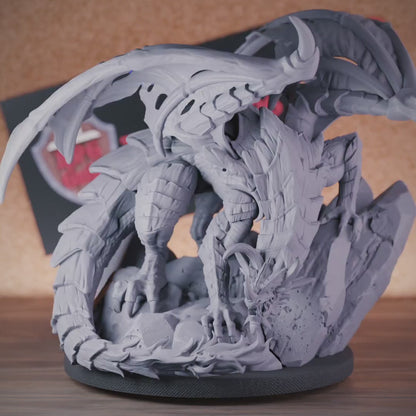 Dragon 5e | DnD Ancient Mountain Red Dragon Miniature