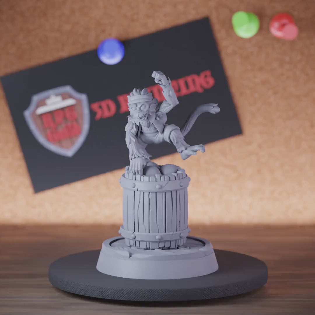Monkey 5e | DnD Monkey the Captains Pet Miniature