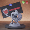 Lizardfolk 5e | DnD Lizardfolk Barbarian Defender Monster Miniature