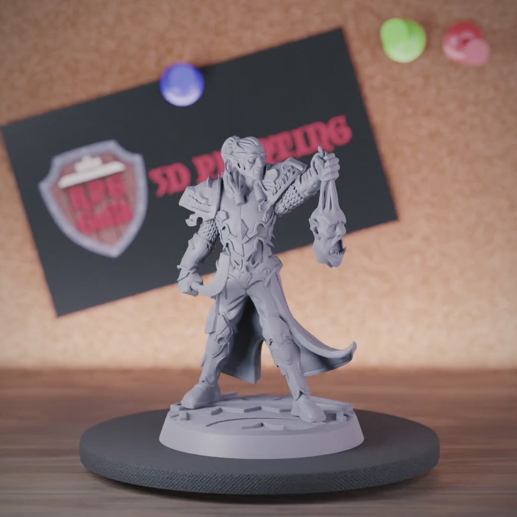 Elf 5e | DnD Elf Champion Fighter Miniature