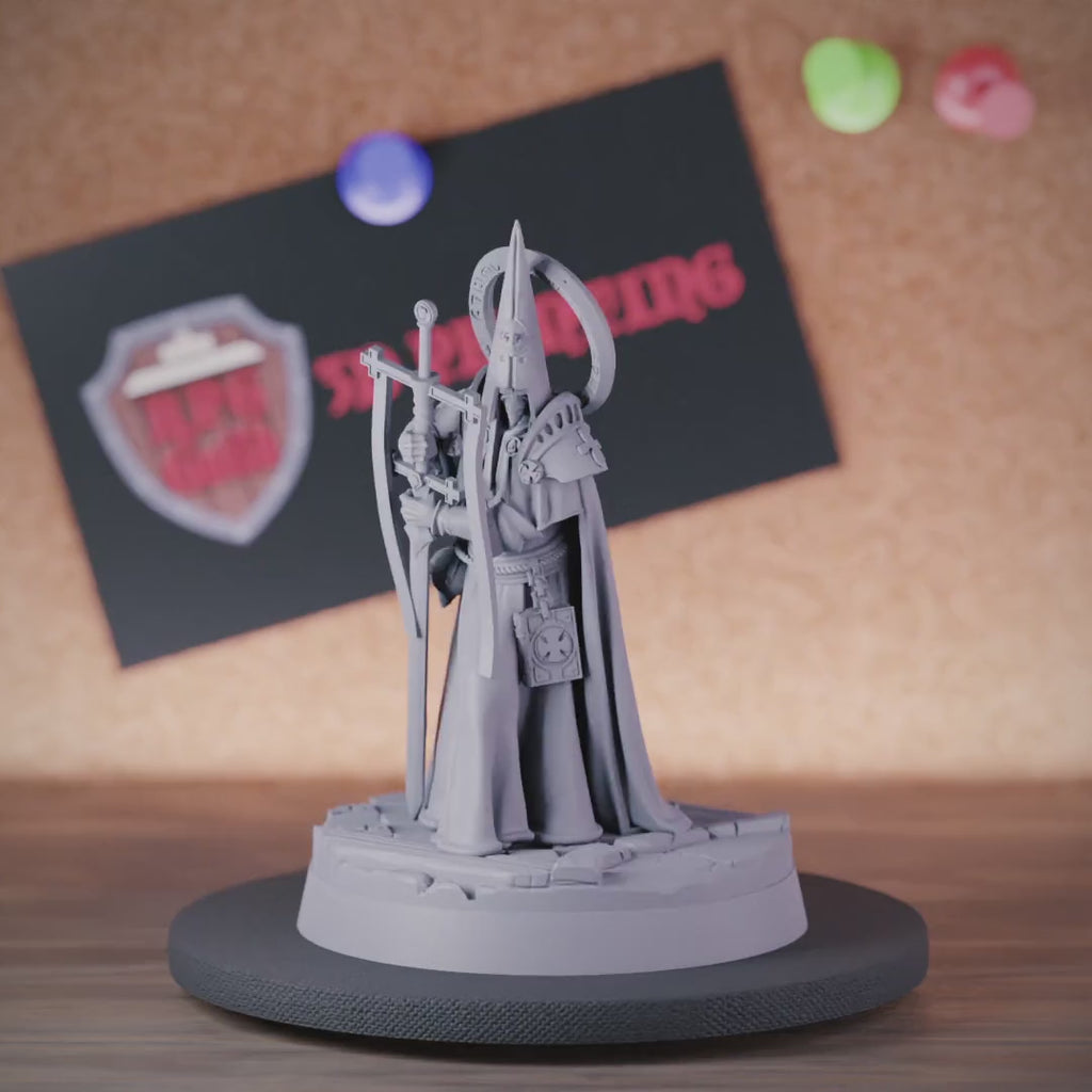 Kultist 5e | DnD Kultist Bischof der Todeskirche Miniatur 