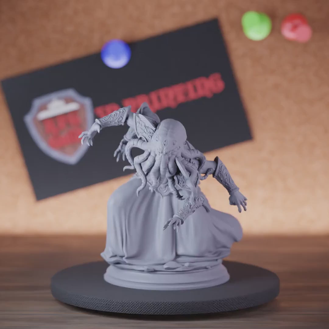 Mind Flayer 5e | DnD Mind Flayer Stranger Monster Miniature
